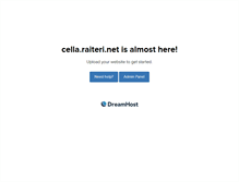 Tablet Screenshot of cella.raiteri.net